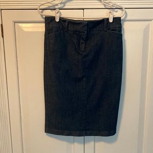 New York & Company denim pencil skirt